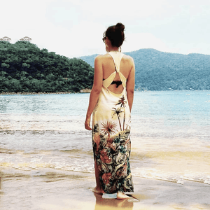 Long Tropical Dress - Ipanema