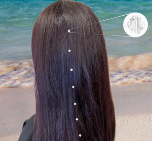 Handmade Swarovski Crystal Hair Accessory - Ipanema