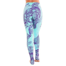 Load image into Gallery viewer, Om Legging - Peaceful Paisley Print - Ipanema