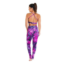 Load image into Gallery viewer, Om Legging - Pink Forest Print - Ipanema