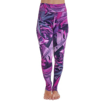 Load image into Gallery viewer, Om Legging - Pink Forest Print - Ipanema